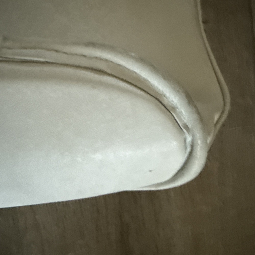 Vintage Coach Bone White Leather Bleecker Bucket Shoulder Bag **READ - Picture 5 of 9